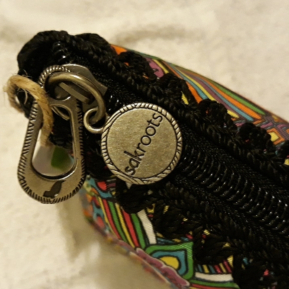 Sakroots Cosmetic Makeup Accessories Travel Bag Vegan - Picture 4 of 16